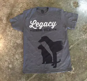 Grey LHS Vintage T-Shirt